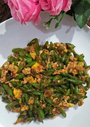 Foto resep Orak arik telur buncis bumbu simple