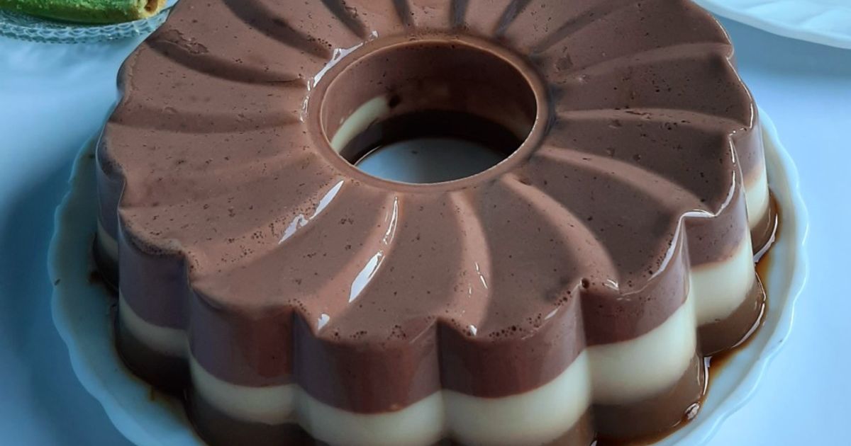 Puding Coklat Vanila Kopi