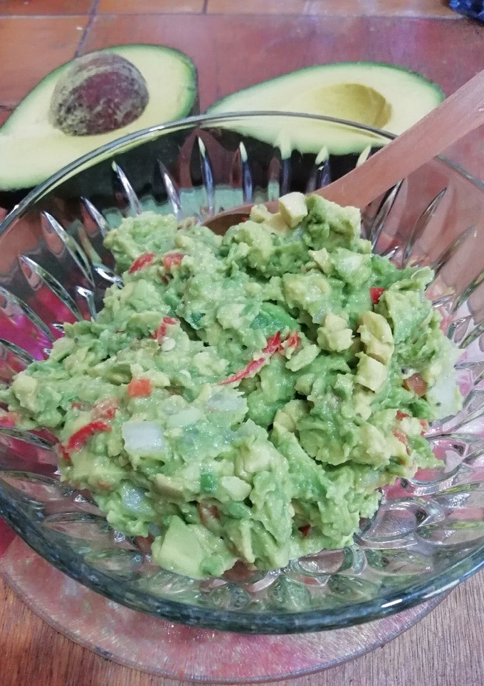 Una foto de Guacamole súper fácil