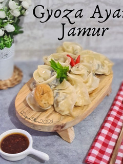 Foto resep Gyoza Ayam Jamur (Gyoza Mawar)