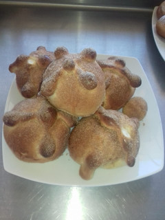 Una foto de Pan de muerto