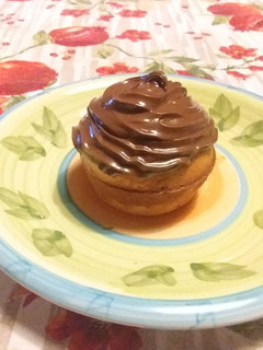 Foto di Muffin alla vaniglia con Nutella