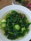 Sayur Bayam Oyong Bumbu Kencur