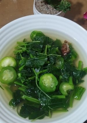 Foto resep Sayur Bayam Oyong Bumbu Kencur