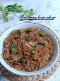 Soun goreng kecap cabe ijo
