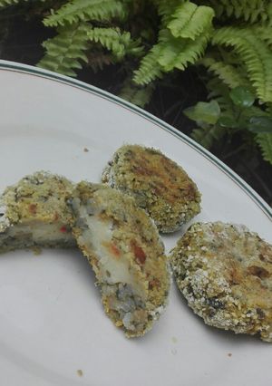 Una foto de Croquetas de acelga y calabaza ✨ veganas!