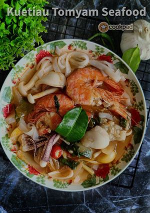 Gambar Kuetiau Tomyam Seafood