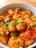 🌱 Khoai Tây Xào Cà Chua Masala (Vegan)