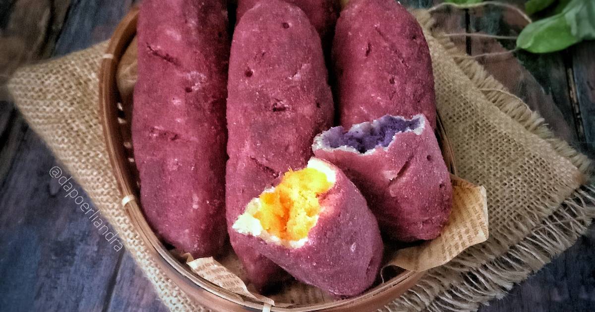 Resep Sweet Potato Mochi Bread oleh Dapoerliandra Cookpad