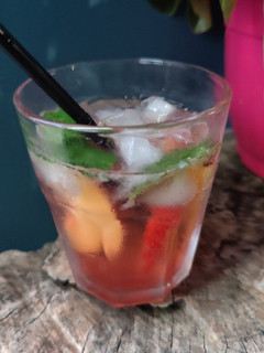 Φωτογραφία της συνταγής Frago-Peach cocktail