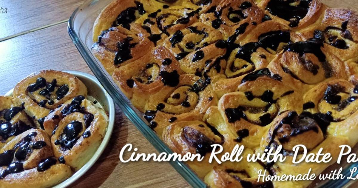 Resep Cinnamon Roll with Date Palm oleh Kiki Cookpad