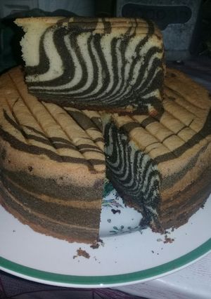 Foto resep Zebra Cake
