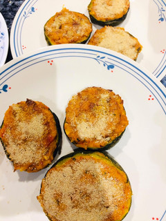 Una foto de Zapallitos rellenos muy ricos