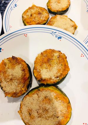 Una foto de Zapallitos rellenos muy ricos