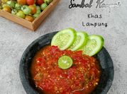 Gambar sambal tomat rampai hijau