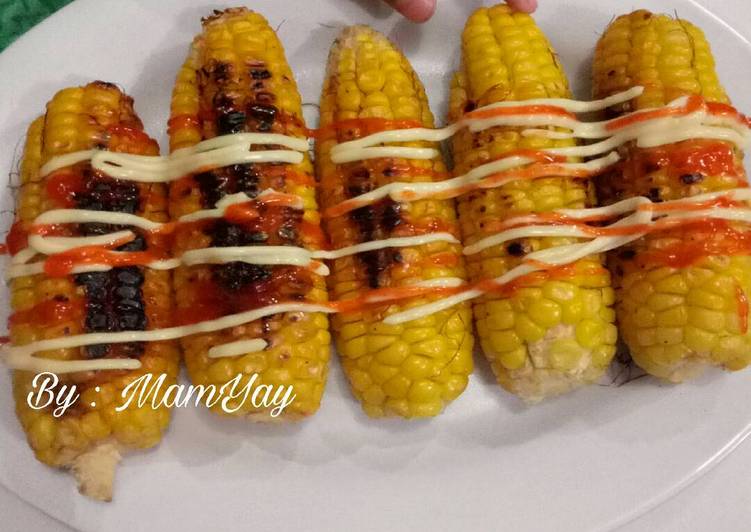 Bagaimana Membuat Jagung Manis bakar teflon (happycall) Anti Gagal