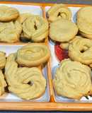 Galletas danesas de mantequilla