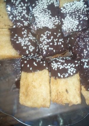 Foto resep Getuk coklat wijen