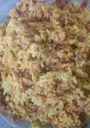 عکسی از دستور کلم پلو کمی متفاوت