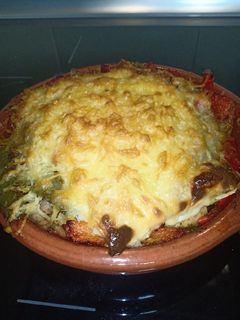 Una foto de FAJITAS AL HORNO 🌯🇲🇽 Sin gluten/keto/low carb/Paleo