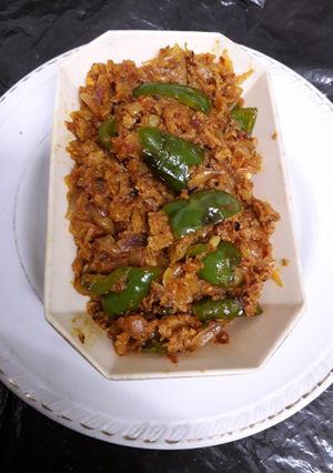 A picture of Soya keema.