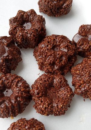Una foto de Bombones de quinoa y choco