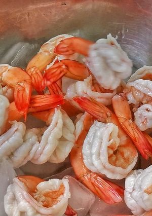 รูปของ วิธีทำกุ้งลวกให้ เด้ง กรุบกรอบ
