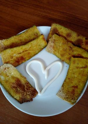 Low Carb rántott cukkini recept fotója