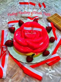 Foto resep Puding Kentang Merah Putih
