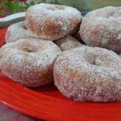 รูปของ No knead donut (Donat tanpa ulen)
