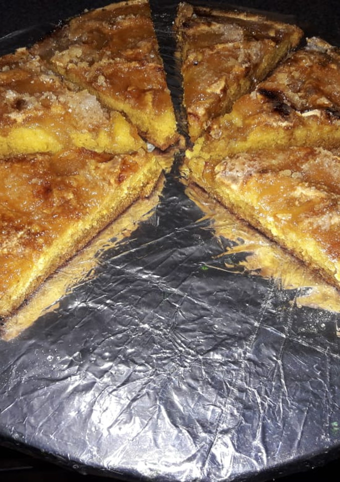 Una foto de Torta de manzana sin tacc