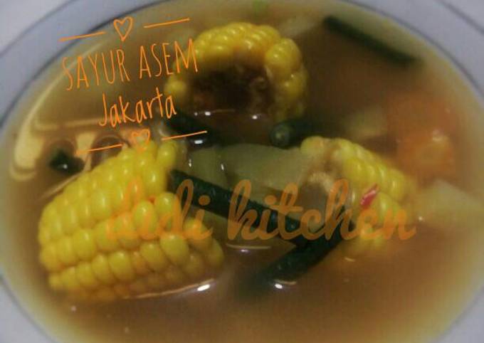 Sayur asem khas Jakarta