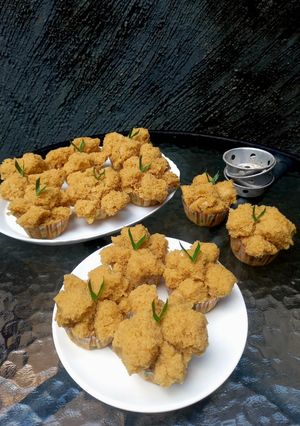 Foto resep Bolu Kukus Gula Merah Merekah