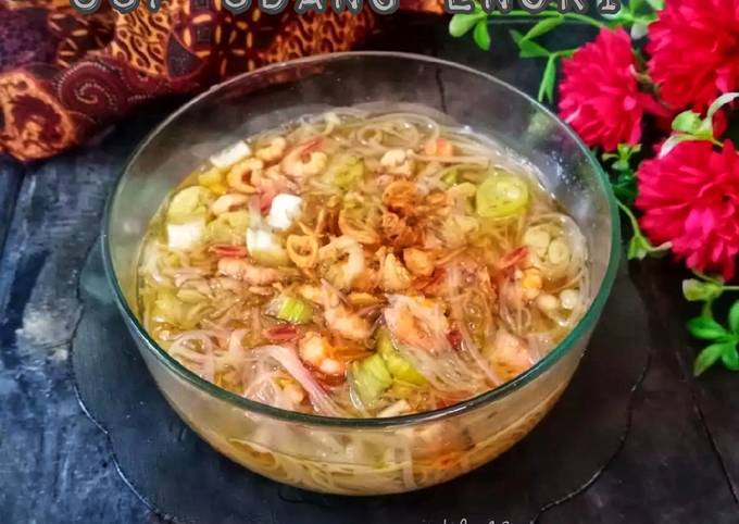 Resep Sup Udang Enoki Oleh Widjie Astuti - Cookpad