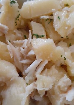 Una foto de Pana (Breadfruit) boiled