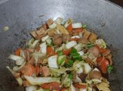 Gambar beef luncheon goreng