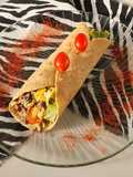 🌮🍅🥬🌽Wraps integrales de carne y vegetales 🌽🥬🍅🌮