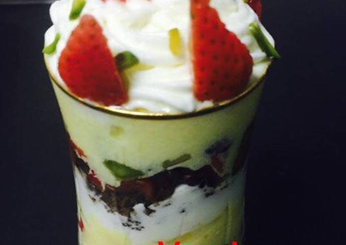 Easiest Way to Make Super Quick Homemade Trifle pudding