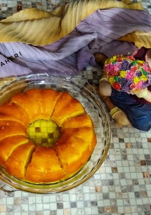 عکسی از دستور خاگینه زعفرانی
