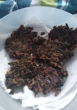 Una foto de Buñuelos de acelga