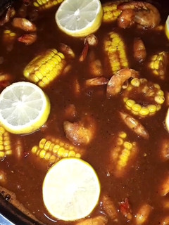 صورة لوصفة مرقة الروبيان بالذرة 🦐