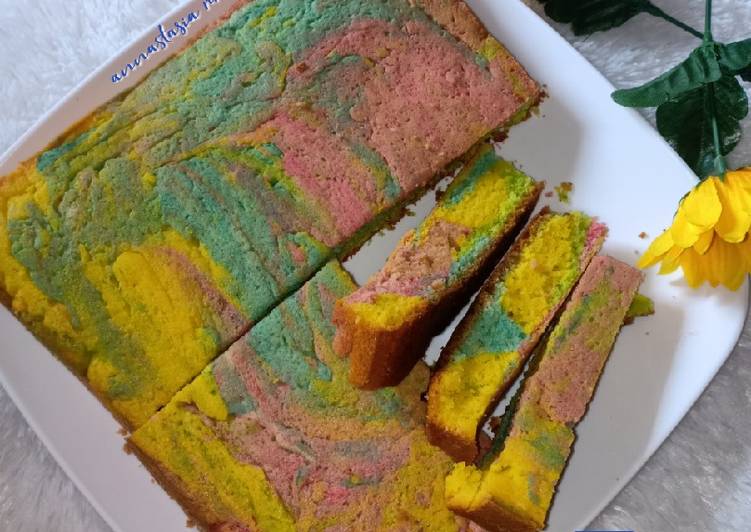 Cara Gampang Menyiapkan Bolu Unicorn Putih Telor, Enak