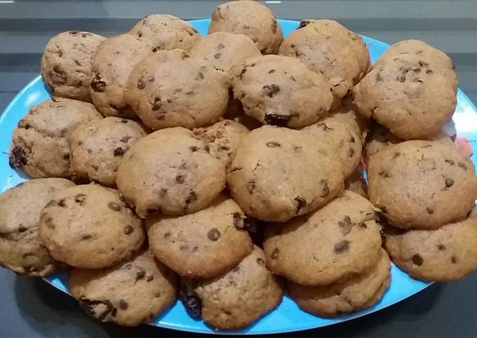 173. Chewy chocochips cookies / monster cookie