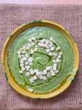 Sopa fría de palta con menta, queso Feta y mucho más 🥑 🍋 🌱 🧄🫒🫑🥒🧀inspirada en los gazpachos verdes 🇪🇸
