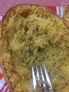 Una foto de Preparar Zapallo Spaghetti