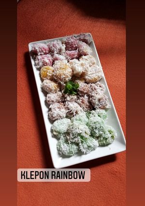 Foto resep Klepon rainbow