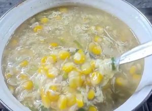 Foto resep Sup asparagus ayam
