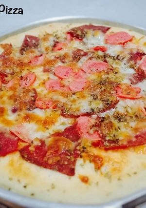 Foto resep Smoked beef pizza