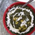 Spinach paneer