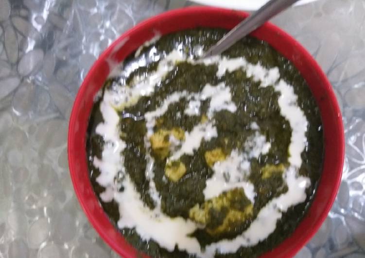 Steps to Make Any-night-of-the-week Spinach paneer